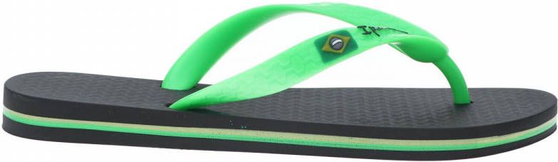 Ipanema Classic Brasil Kids Slipper Zwart Groen