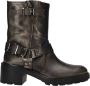 Lazamani Vintage Biker boots zilver Leer Dames - Thumbnail 4