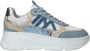 LOFF 1881 Sneakers Dames Blauw - Thumbnail 2