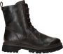 Marco Tozzi Veterschoenen Hoog Veterschoenen Hoog donkerbruin - Thumbnail 2