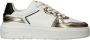 Mexx Witte Nemo Sneaker met Gouden Details Multicolor Dames - Thumbnail 3