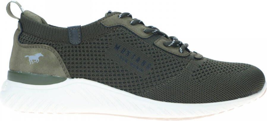 Mustang Sneaker Groen Kahki