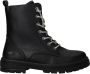 Mustang gevoerde veterboots zwart - Thumbnail 2