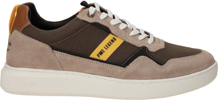 PME Legend Heren Sneakers Deltar Espresso Beige