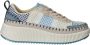 POSH by Poelman Sneakers Dames Blauw - Thumbnail 2