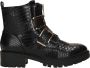 POSH by PS Poelman POSH By Poelman Bikerboots Dames Zwart - Thumbnail 2