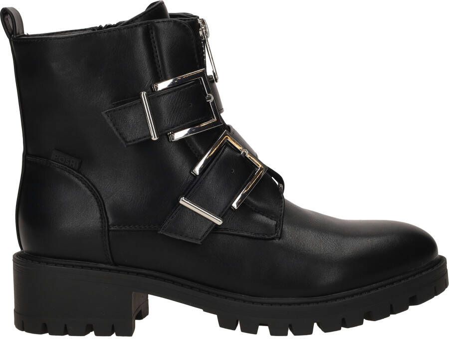 POSH by Poelman Bikerboots Dames Zwart