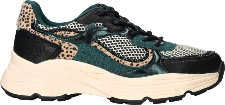 POSH by Poelman Sneakers Dames Groen