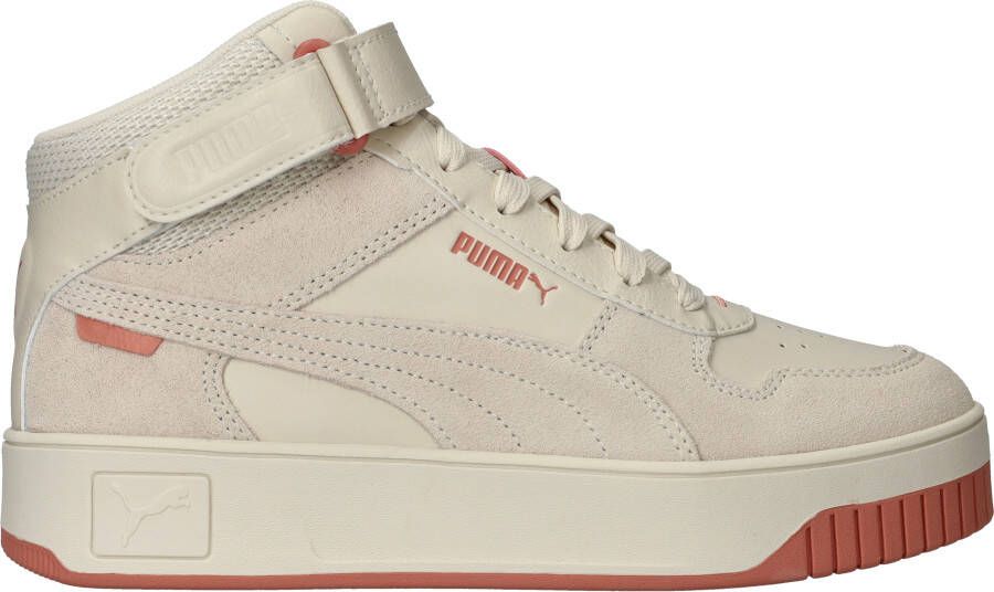 Puma Carina Street Mid Coquette Sneakers Dames Beige