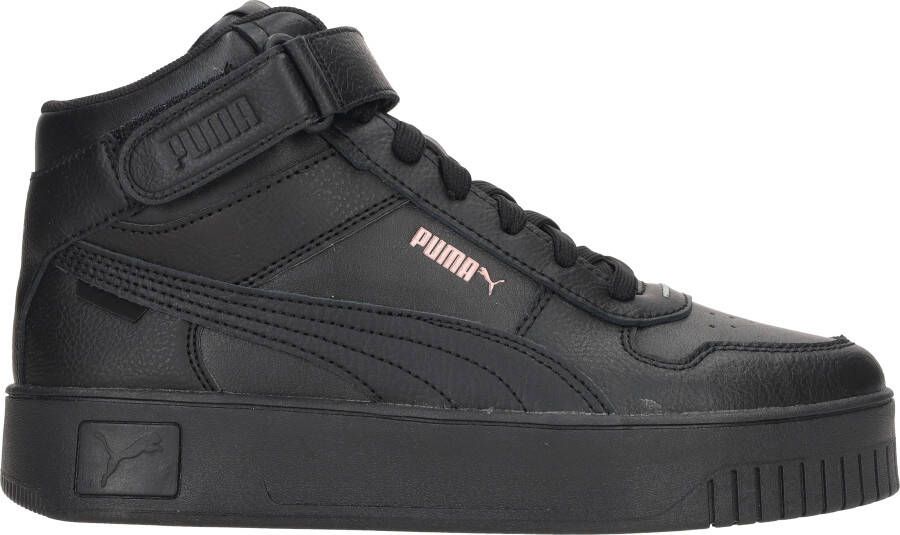 Puma Carina Street Mid Sneakers Dames Zwart