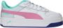 Puma Carina Street sneakers wit roze mintgroen Meisjes Leer Meerkleurig 35.5 - Thumbnail 4