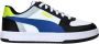 Puma Caven 2.0 Block 2.0 Block sneakers wit blauw groen Jongens Meisjes Imitatieleer 37 - Thumbnail 4