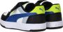 Puma Caven 2.0 Block sneakers wit blauw groen Jongens Meisjes Imitatieleer 28 - Thumbnail 4