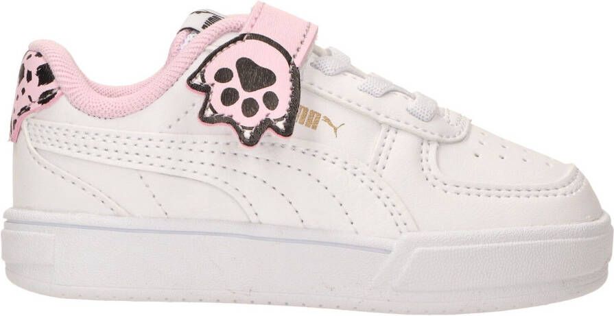 Puma Caven Mates Klittenband Sneaker Meisjes Wit