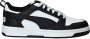 Puma Rebound V6 Low Jr Fashion sneakers Schoenen white black maat: 37.5 beschikbare maaten:37.5 - Thumbnail 5