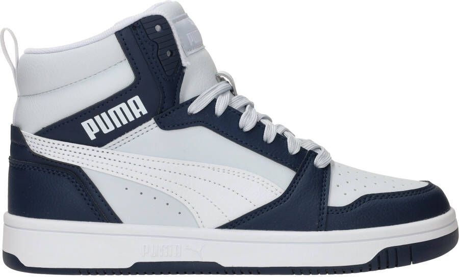 Puma Rebound V6 Mid Sneakers Jongens Blauw