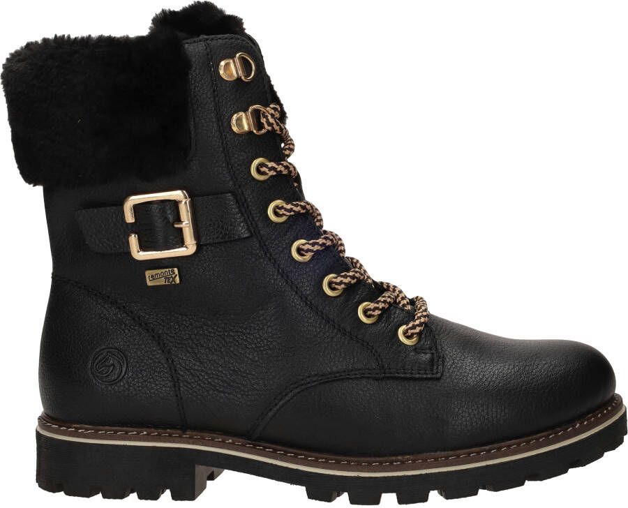 Remonte Veterboots Dames Zwart