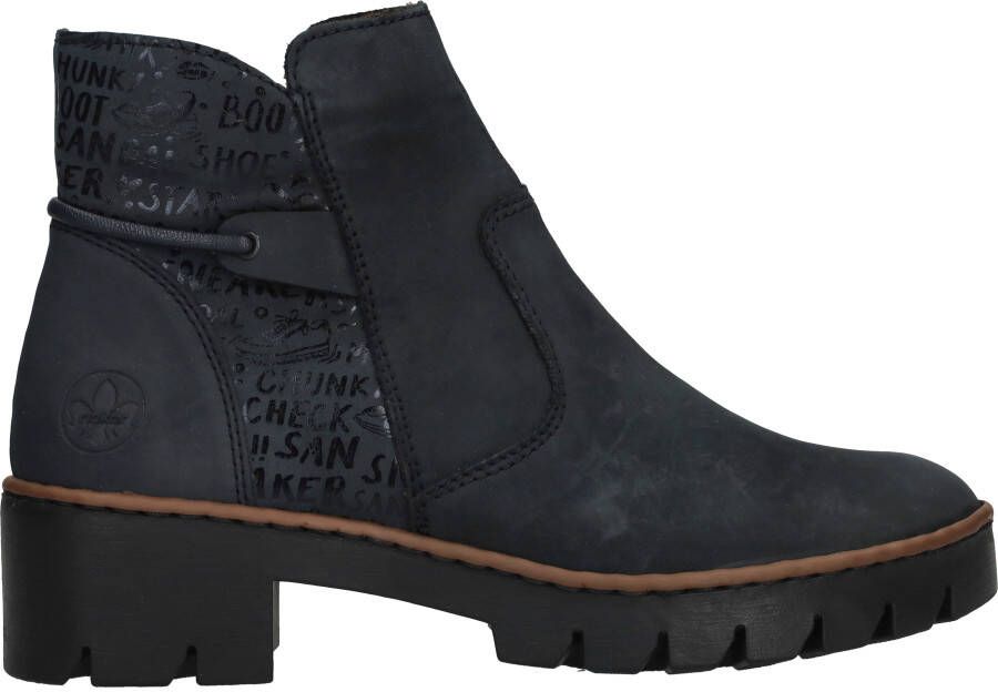 Rieker Boots Dames Blauw