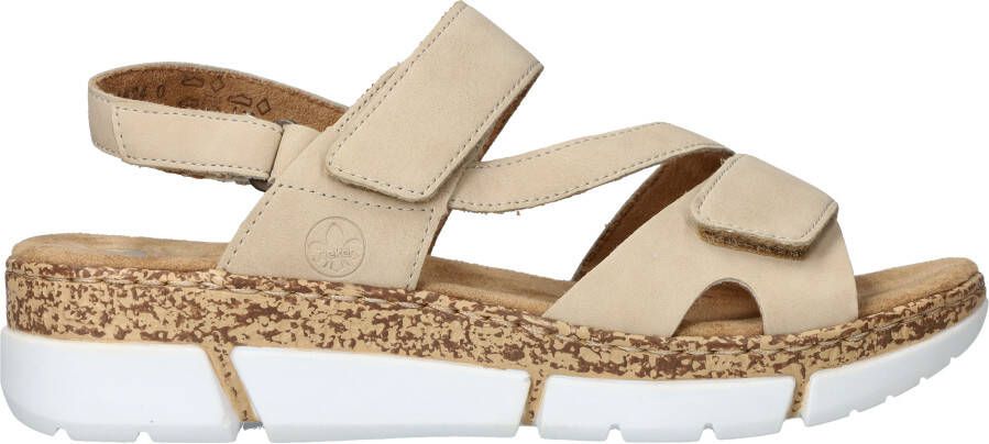 Rieker Sandalen Dames Beige