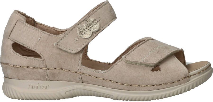 Rieker Sandalen Dames Beige