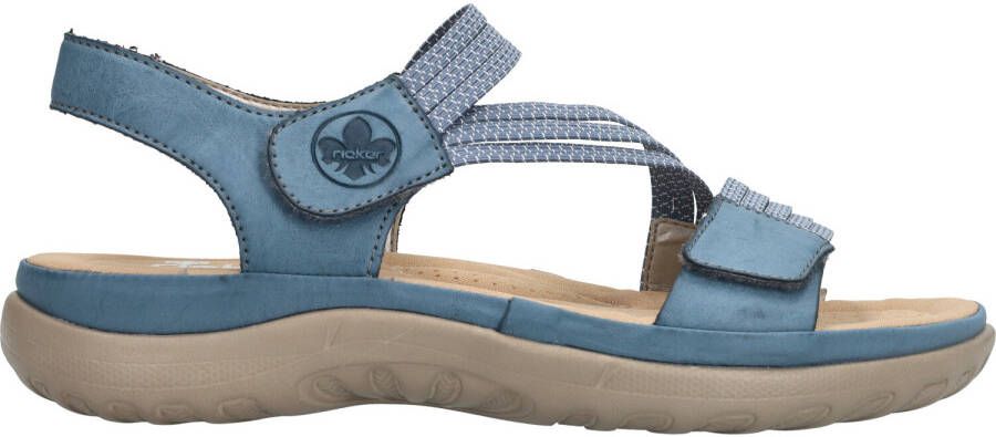 Rieker Sandalen Dames Blauw