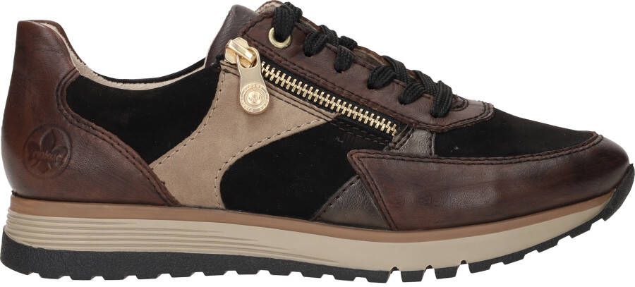 Rieker Sneakers Dames Bruin