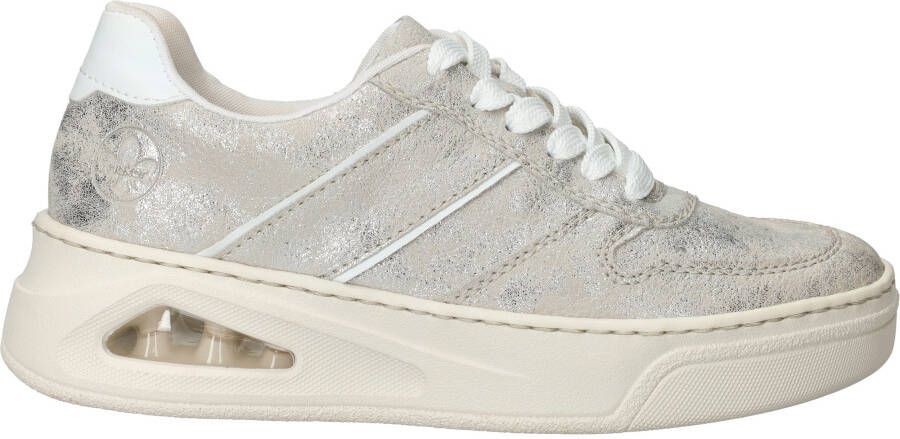 Rieker Sneakers Dames Zilver