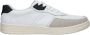 Rieker Comfortabele witte leren sneaker voor heren White Heren - Thumbnail 43