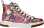 Rieker Sneakers high top sneaker vrijetijdsschoen veterschoen met plateauzool - Thumbnail 2