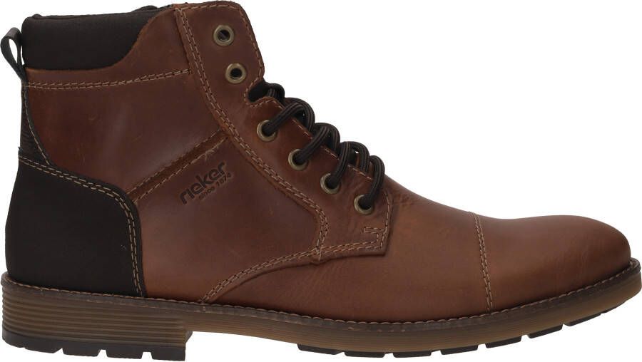 Rieker Veterboots Heren Cognac