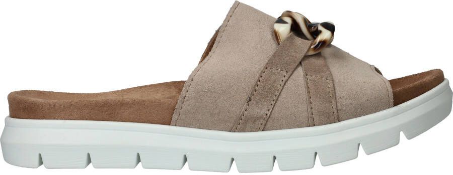 Sens Slippers Dames Taupe