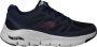 Skechers Arch Fit Charge Back Sneakers Heren Blauw - Thumbnail 2