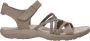 Skechers Bobs Arch Reggae Slim Meadow Grazer VEGAN Sandaal Dames Taupe - Thumbnail 2