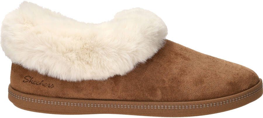 Skechers Cozy Campfire Pantoffels Dames Cognac