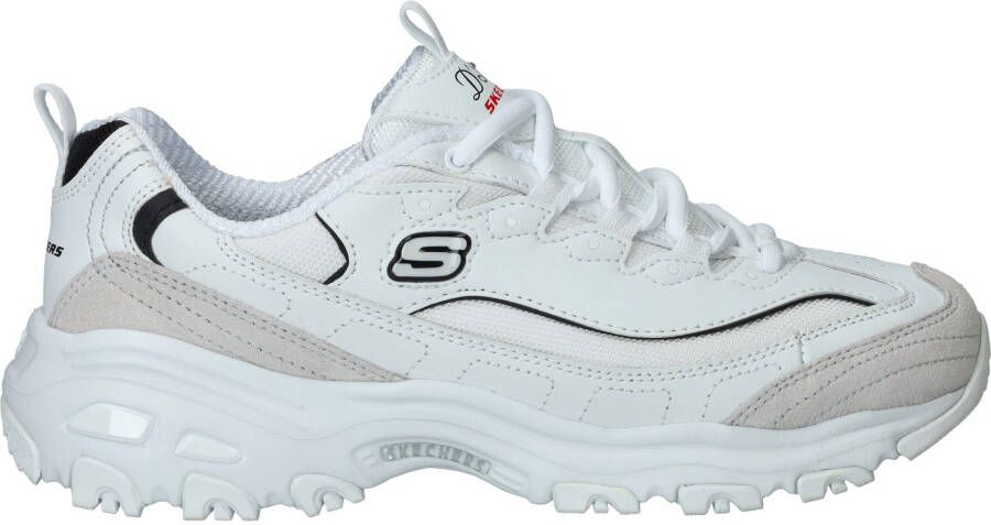 Skechers D'Lites New Heat Sneakers Dames Wit