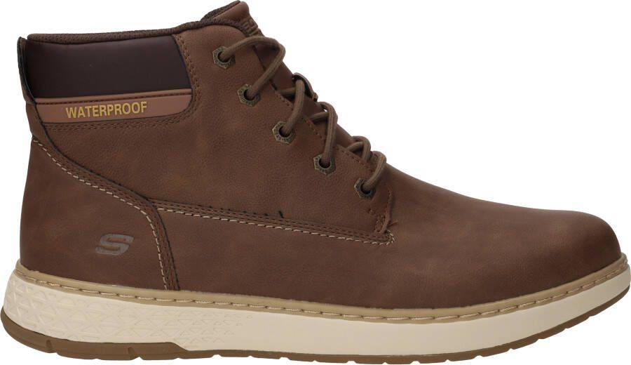 Skechers Garlan Deno Waterproof Veterboots Heren Bruin