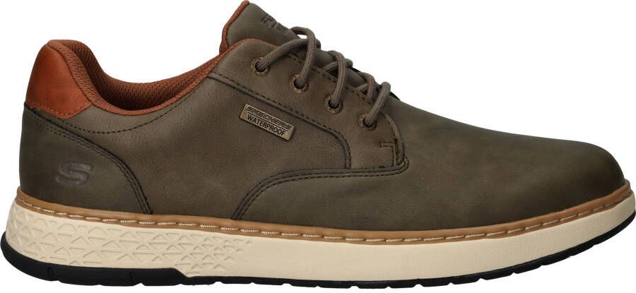 Skechers Garlan Pryor Waterproof Veterschoenen Heren Grijs