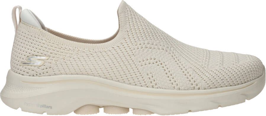 Skechers Go Walk 7 Amina VEGAN Instapper Dames Beige