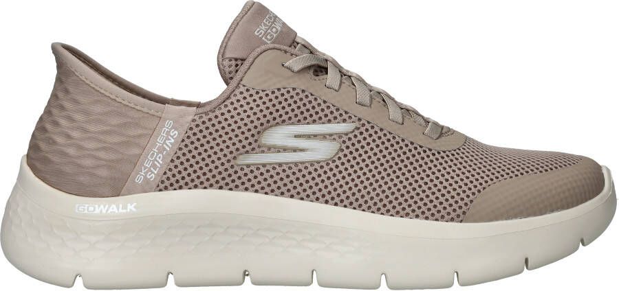 Skechers Go Walk Flex Grand Entry Slip-Ins Sneakers Dames Taupe