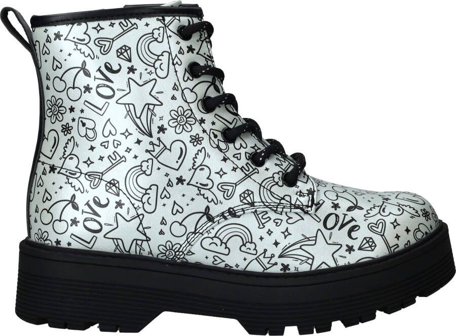 Skechers Gravlen Hi Boots Meisjes Zilver