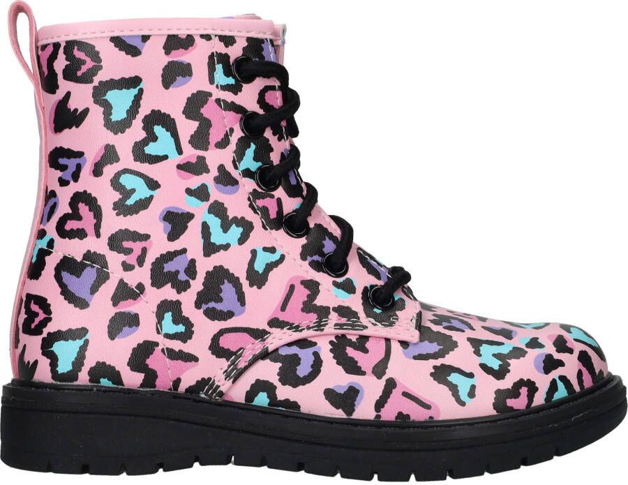 Skechers Gravlen Totally Wild Veterboot Meisjes Roze Multi