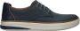 Skechers Hyland Ratner VEGAN Veterschoen Heren Blauw - Thumbnail 2