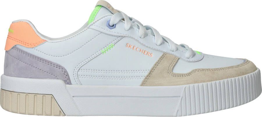 Skechers Jade Stylish Type Veterschoen Dames Wit