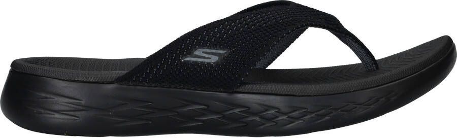 Skechers On The Go 600 Flourish Slippers Dames Zwart