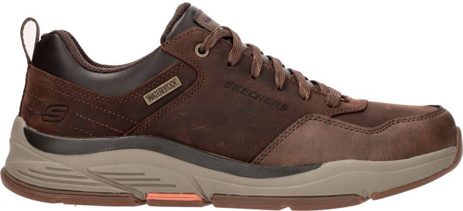 Skechers Relaxed Fit Benago Hombre Sneaker Heren Bruin