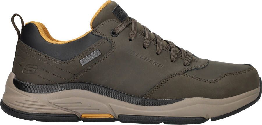 Skechers Relaxed Fit Benago Hombre Waterproof Wandelschoenen Heren Groen