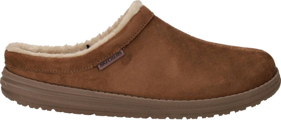 Skechers Relaxed Fit Melson Harmen Muilen Heren Cognac