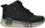 Skechers s Lights Remix sneakers zwart Synthetisch Heren - Thumbnail 8