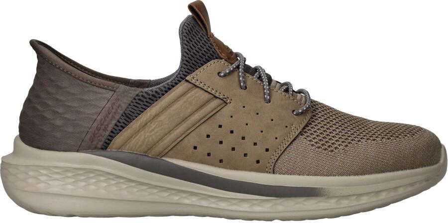 Skechers Slade Ocon Slip-Ins Sneakers Heren Taupe