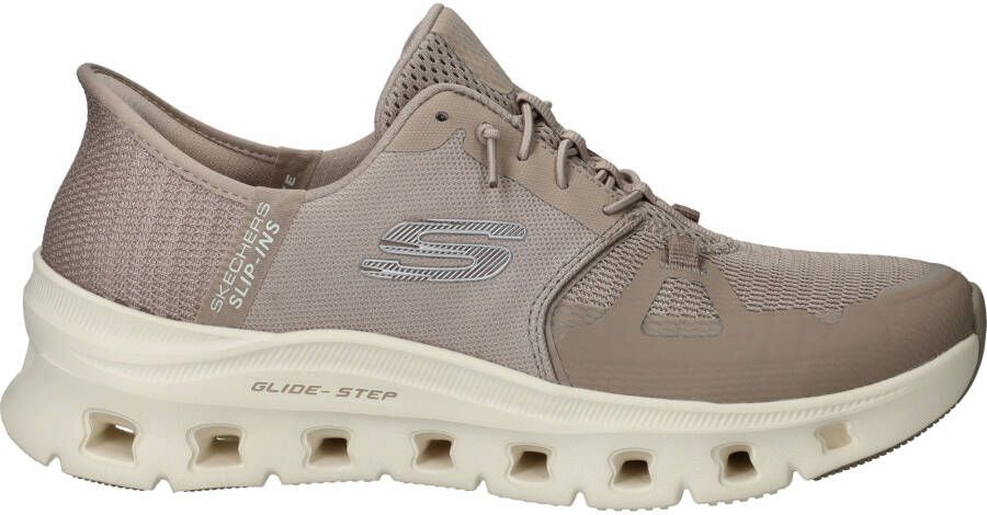 Skechers Slip-Ins Glide Step Pro Sneakers Dames Taupe